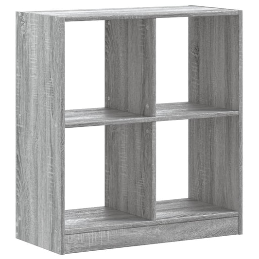 Bookcase Grey Sonoma 68.5x32x75 cm Engineered Wood Bookcase Grey Sonoma 68.5x32x75 cm Engineered Wood