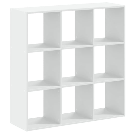 Bookcase White 102x32x102 cm Engineered Wood Bookcase White 102x32x102 cm Engineered Wood
