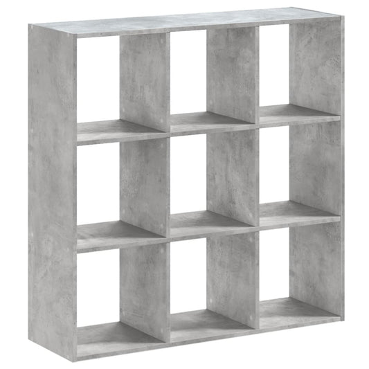 Bookcase Concrete Grey 102x32x102 cm Engineered Wood Bookcase Concrete Grey 102x32x102 cm Engineered Wood