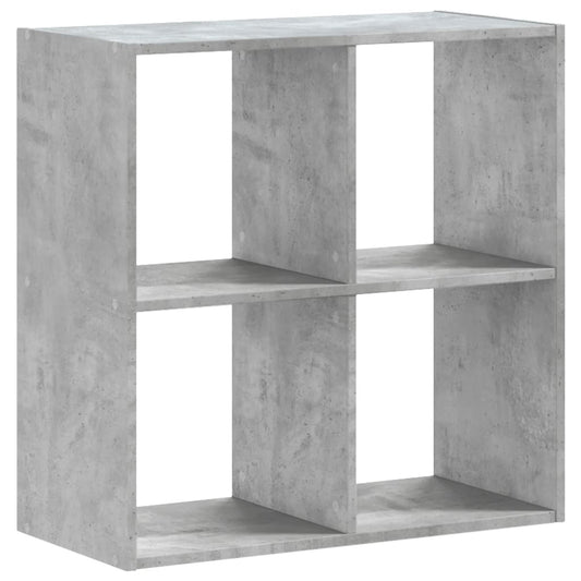 Bookcase Concrete Grey 68.5x32x68.5 cm Engineered Wood Bookcase Concrete Grey 68.5x32x68.5 cm Engineered Wood