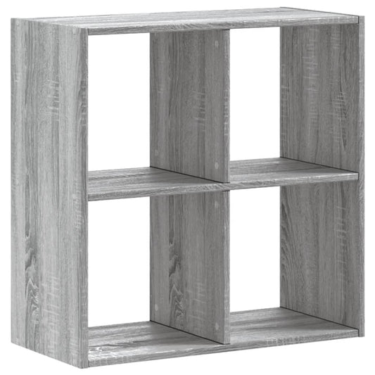 Bookcase Grey Sonoma 68.5x32x68.5 cm Engineered Wood Bookcase Grey Sonoma 68.5x32x68.5 cm Engineered Wood