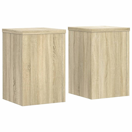 Plant Stands 2 pcs Sonoma Oak 25x25x35 cm Engineered Wood Plant Stands 2 pcs Sonoma Oak 25x25x35 cm Engineered Wood