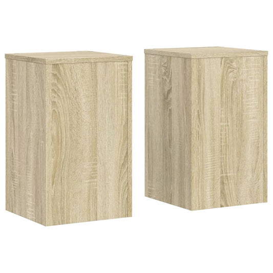 Plant Stand 2 pcs Sonoma Oak 30 x 30 x 50 cm Engineered Wood Plant Stand 2 pcs Sonoma Oak 30 x 30 x 50 cm Engineered Wood