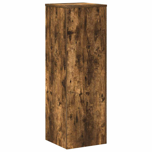 Plant Stand Smoked Oak 33x33x100 cm Engineered Wood Plant Stand Smoked Oak 33x33x100 cm Engineered Wood