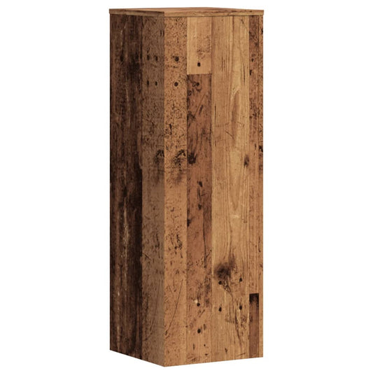 Plant Stand Old Wood 33x33x100 cm Engineered Wood Plant Stand Old Wood 33x33x100 cm Engineered Wood