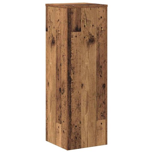 Plant Stand Old Wood 33x33x100 cm Engineered Wood Plant Stand Old Wood 33x33x100 cm Engineered Wood