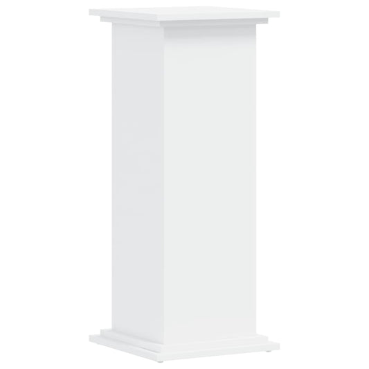 Plant Stand White 33x33x80 cm Engineered Wood Plant Stand White 33x33x80 cm Engineered Wood