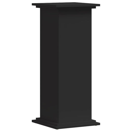 Plant Stand Black 33x33x80 cm Engineered Wood Plant Stand Black 33x33x80 cm Engineered Wood