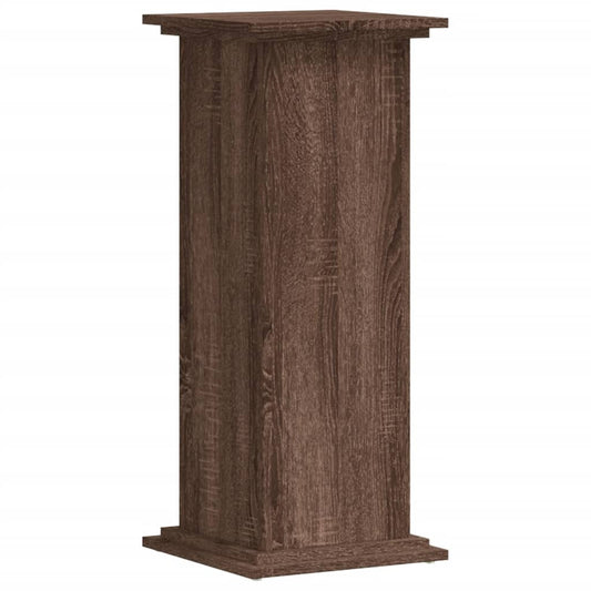 Plant Stand Brown Oak 33 x 33 x 80 cm Engineered wood Plant Stand Brown Oak 33 x 33 x 80 cm Engineered wood