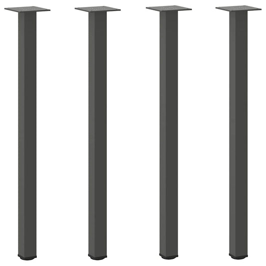 Console Table Legs 4 pcs Anthracite 72-74 cm Steel Console Table Legs 4 pcs Anthracite 72-74 cm Steel