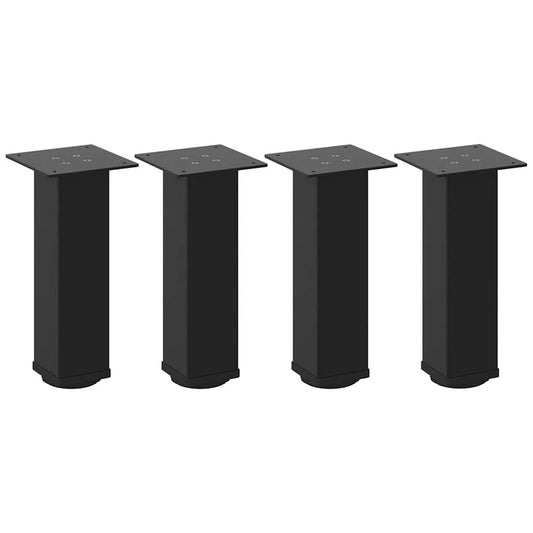 Coffee Table Legs 4 pcs Black 30-32 cm Steel Coffee Table Legs 4 pcs Black 30-32 cm Steel