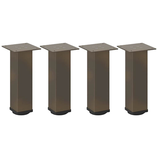 Coffee Table Legs 4 pcs Natural Steel 30-32 cm Steel Coffee Table Legs 4 pcs Natural Steel 30-32 cm Steel