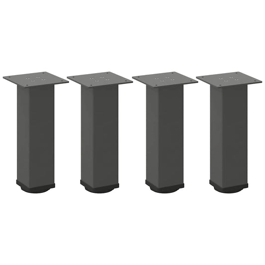 Coffee Table Legs 4 pcs Anthracite 42-44 cm Steel Coffee Table Legs 4 pcs Anthracite 42-44 cm Steel