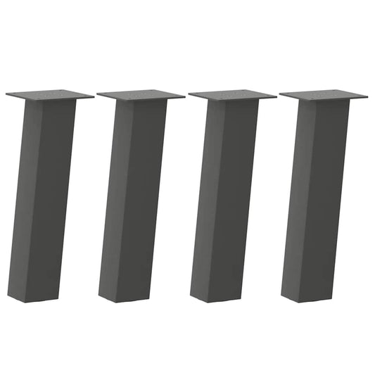 Coffee Table Legs 4 pcs Anthracite 42 cm Steel Coffee Table Legs 4 pcs Anthracite 42 cm Steel