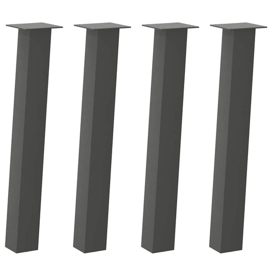 Console Table Legs 4 pcs Anthracite 72 cm Steel Console Table Legs 4 pcs Anthracite 72 cm Steel