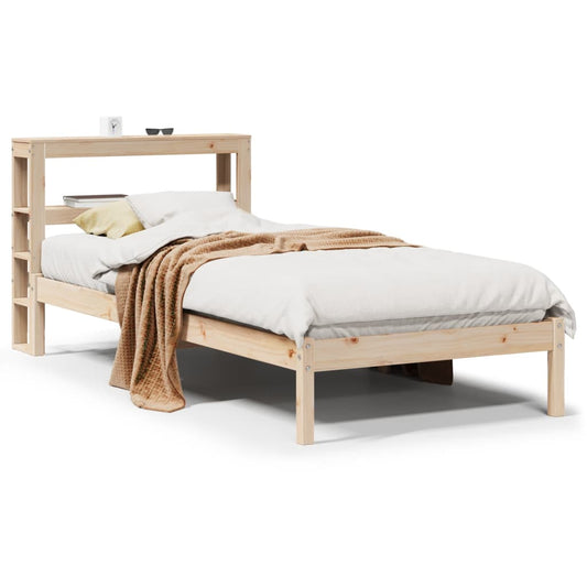 Bed Frame without Mattress 90x190 cm Single Solid Wood Pine Bed Frame without Mattress 90x190 cm Single Solid Wood Pine