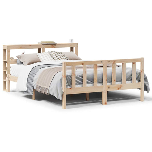 Bed Frame without Mattress 120x190 cm Small Double Solid Wood Pine Bed Frame without Mattress 120x190 cm Small Double Solid Wood Pine