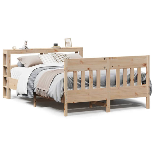 Bed Frame without Mattress 140x200 cm Solid Wood Pine Bed Frame without Mattress 140x200 cm Solid Wood Pine