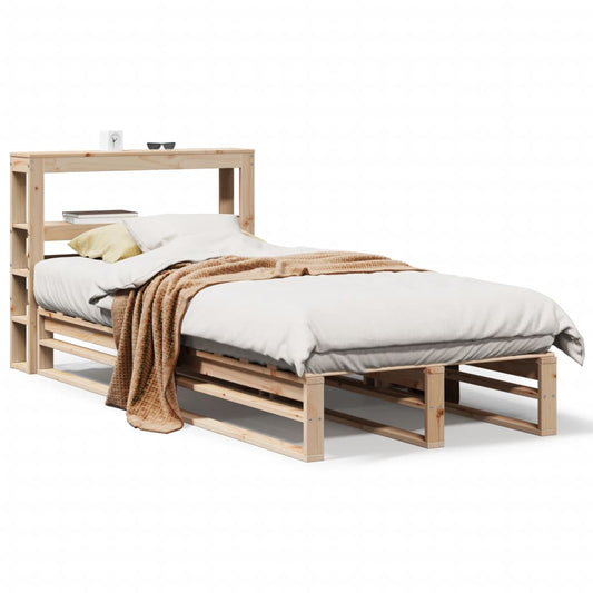 Bed Frame without Mattress 90x190 cm Single Solid Wood Pine Bed Frame without Mattress 90x190 cm Single Solid Wood Pine