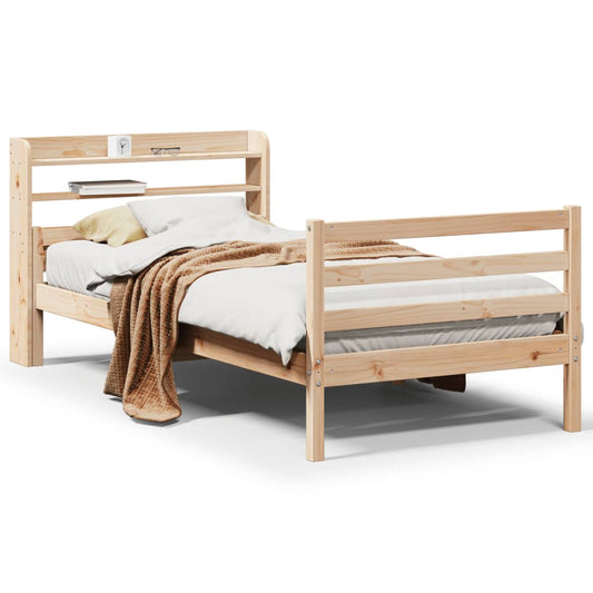Bed Frame with Headboard without Mattress 100x200 cm Bed Frame with Headboard without Mattress 100x200 cm