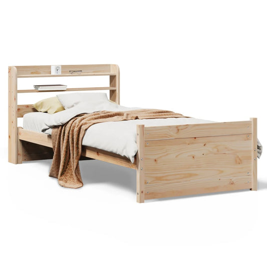 Bed Frame with Headboard without Mattress 90x200 cm Bed Frame with Headboard without Mattress 90x200 cm