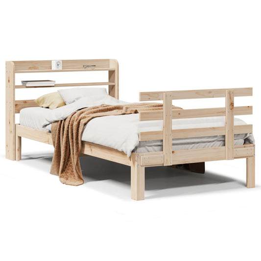 Bed Frame with Headboard without Mattress 90x200 cm Bed Frame with Headboard without Mattress 90x200 cm