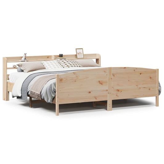 Bed Frame without Mattress 180x200 cm Super King Solid Wood Pine Bed Frame without Mattress 180x200 cm Super King Solid Wood Pine