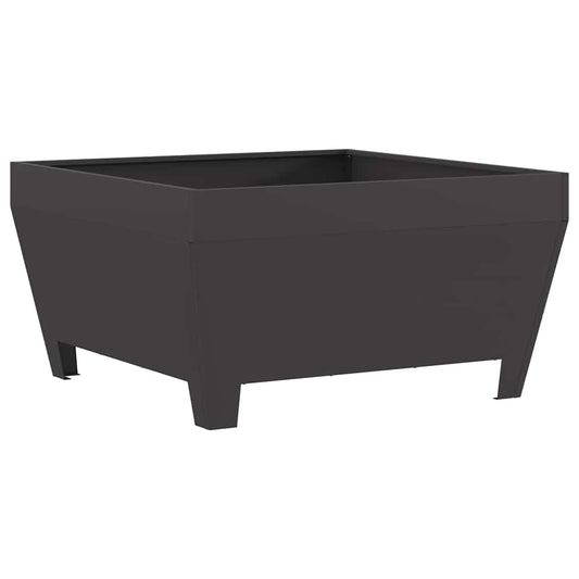 Fire Pit Black 80 x 80 x 43 cm Steel Fire Pit Black 80 x 80 x 43 cm Steel