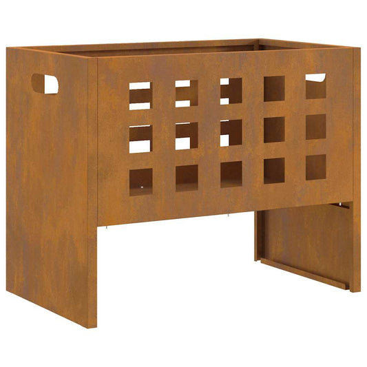 Fire Pit Brown 50 x 30 x 40 cm Steel Fire Pit Brown 50 x 30 x 40 cm Steel