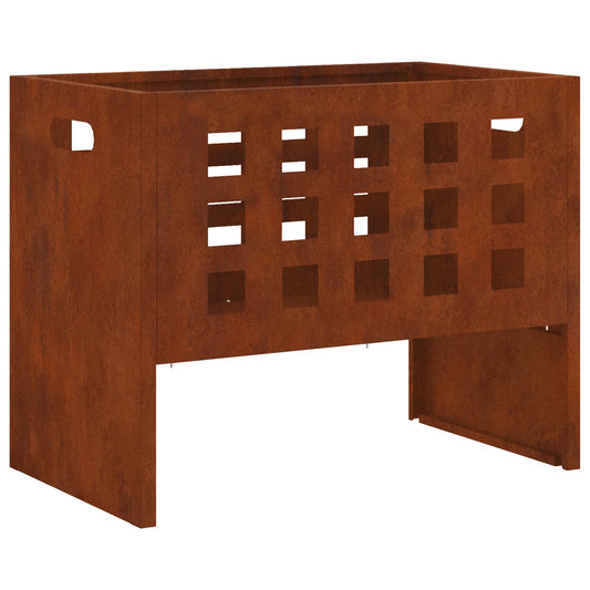 Fire Pit Brown 50 x 30 x 40 cm Steel Fire Pit Brown 50 x 30 x 40 cm Steel