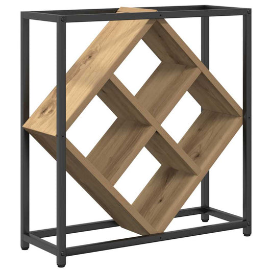 Wine Rack 16 bottles Engineered Wood Artisan Oak Wine Rack 16 bottles Engineered Wood Artisan Oak