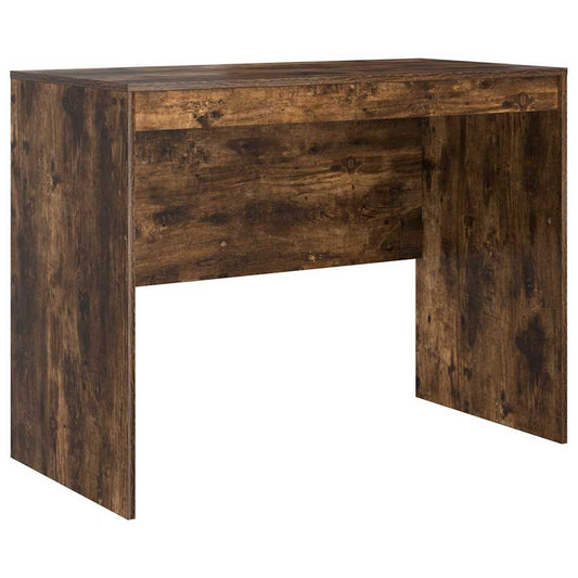 Desk Smoked Oak 100 x 50 x 76 cm Desk Smoked Oak 100 x 50 x 76 cm