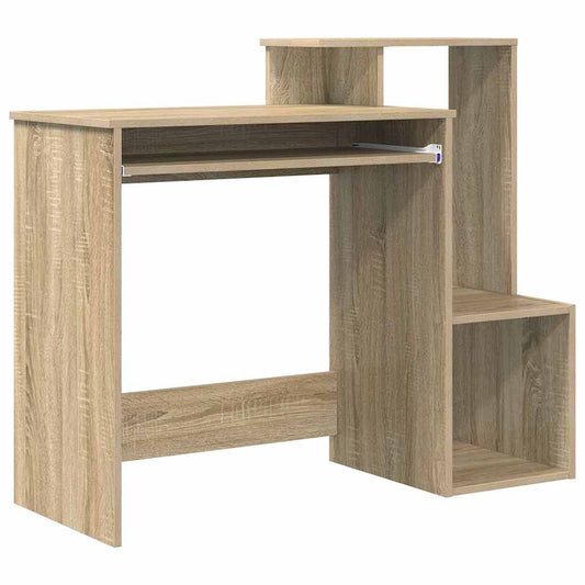 Desk with Drawer Sonoma Oak 106 x 41 x 88.5 cm Engineered Wood Desk with Drawer Sonoma Oak 106 x 41 x 88.5 cm Engineered Wood