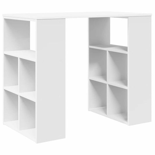 Desk with Shelf White 90 x 50 x 75 cm Engineered Wood Desk with Shelf White 90 x 50 x 75 cm Engineered Wood