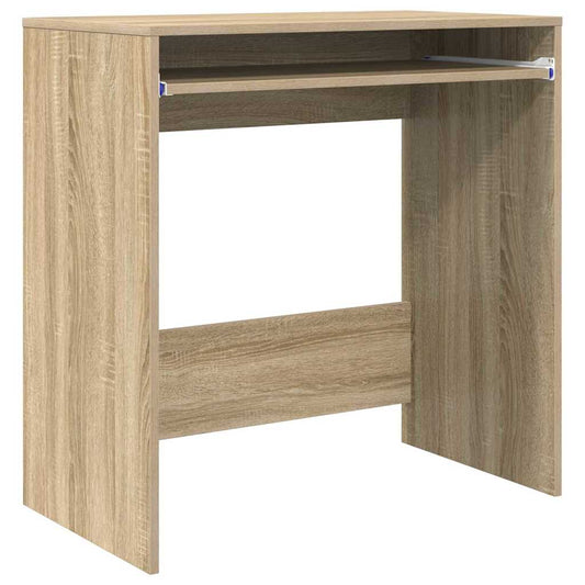 Desk with Drawer Sonoma Oak 77.5 x 43 x 79 cm Engineered Wood Desk with Drawer Sonoma Oak 77.5 x 43 x 79 cm Engineered Wood
