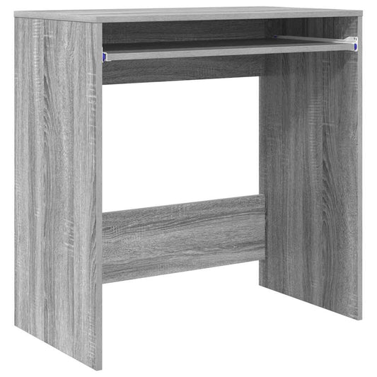 Desk with Drawer Grey Sonoma 77.5 x 43 x 79 cm Engineered Wood Desk with Drawer Grey Sonoma 77.5 x 43 x 79 cm Engineered Wood