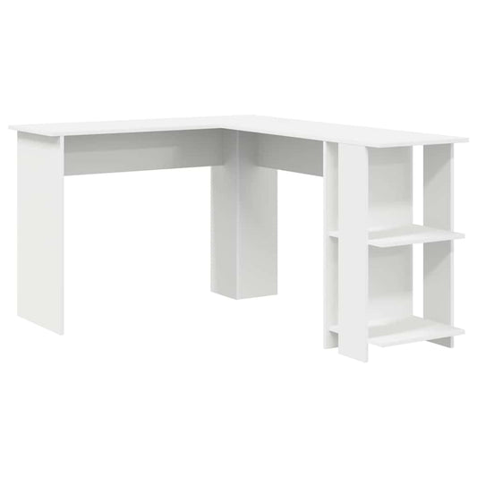 Corner Desk White 140 x 113.5 x 75 cm Engineered Wood Corner Desk White 140 x 113.5 x 75 cm Engineered Wood