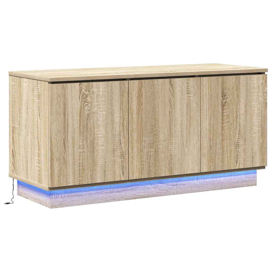 TV Cabinet Sonoma Oak 100 x 38 x 49 cm Engineered Wood TV Cabinet Sonoma Oak 100 x 38 x 49 cm Engineered Wood