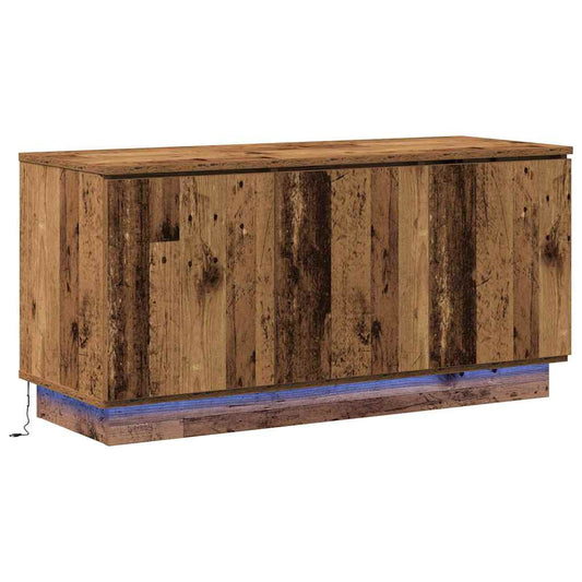 TV Cabinet Old Wood 100 x 38 x 49 cm Engineered Wood TV Cabinet Old Wood 100 x 38 x 49 cm Engineered Wood