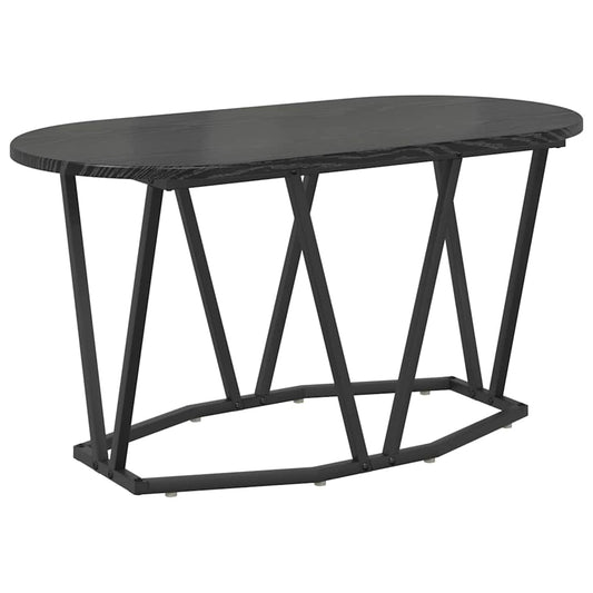 Coffee Table Black Oak 80 x 40 x 40.5 cm Coffee Table Black Oak 80 x 40 x 40.5 cm