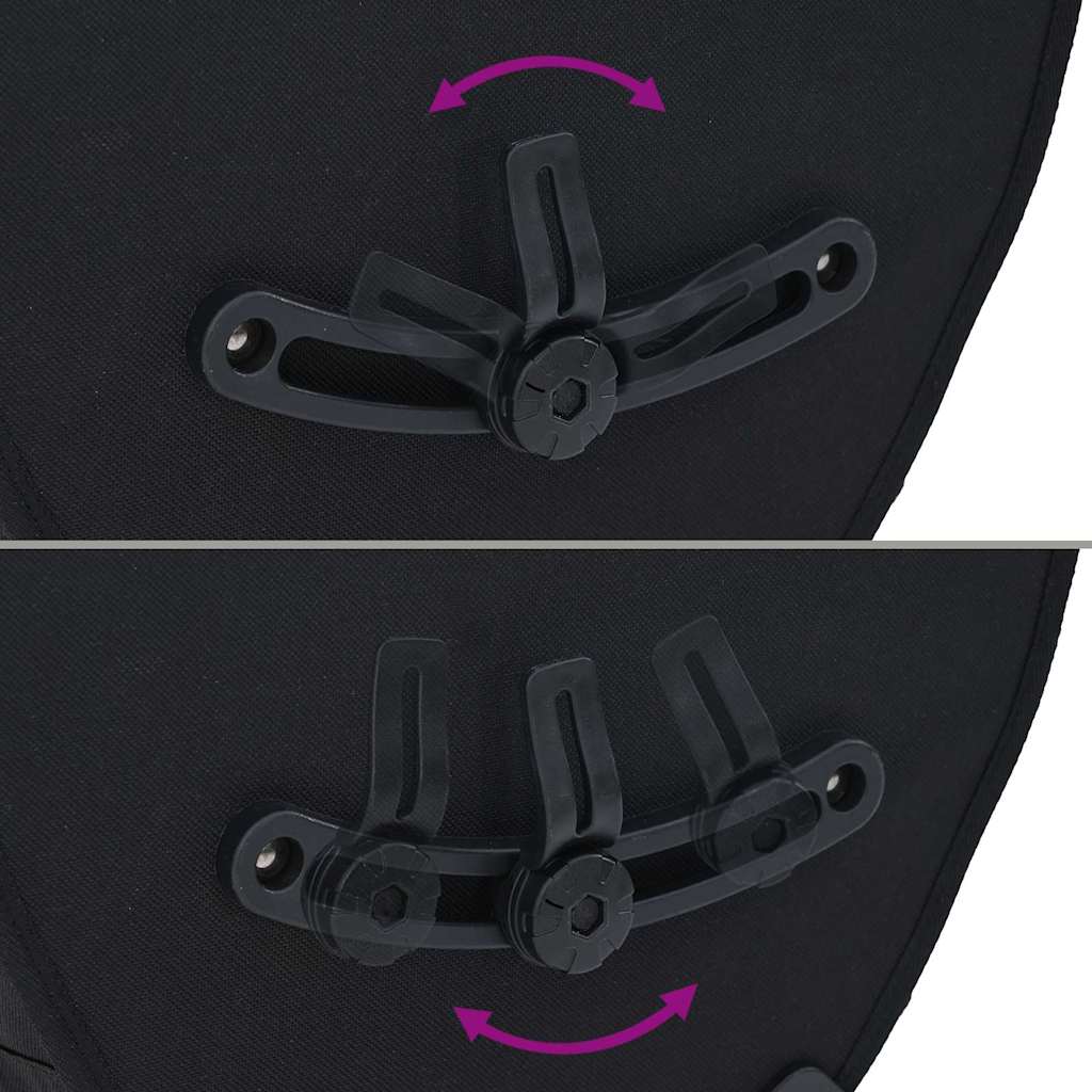 Bicycle Bag Black 32.5 x 17 x 57 cm Polyester