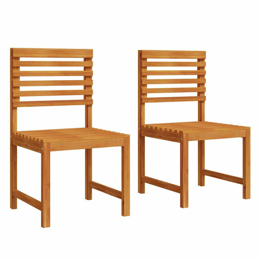 Garden Chair 2 pcs Brown 50 x 50 x 91cm Solid Acacia wood Garden Chair 2 pcs Brown 50 x 50 x 91cm Solid Acacia wood