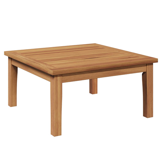 Garden Table Brown Solid Teak wood Garden Table Brown Solid Teak wood
