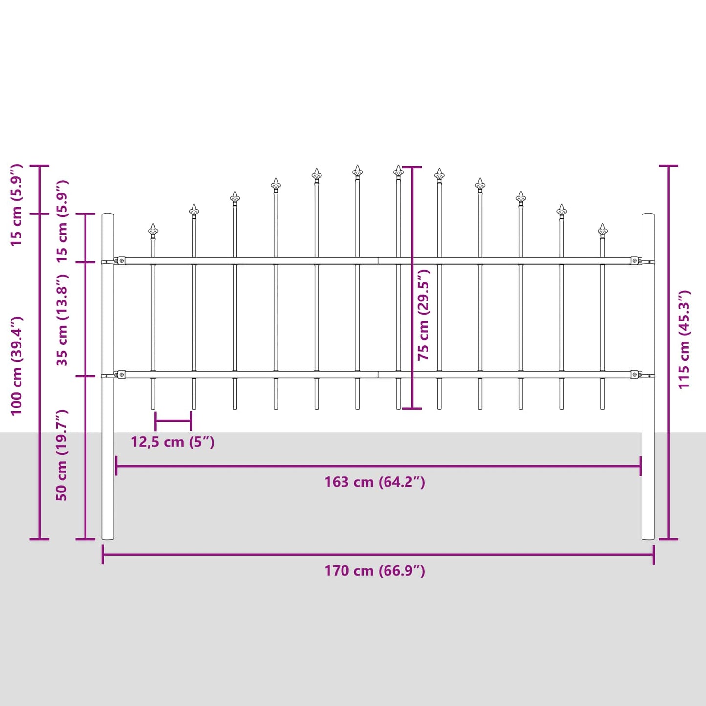 Garden Fence Woerden White