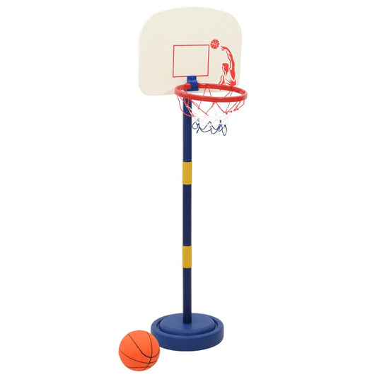 Basketball Stand with Ball and Pump Adjustable Height 90/121 cm Basketball Stand with Ball and Pump Adjustable Height 90/121 cm