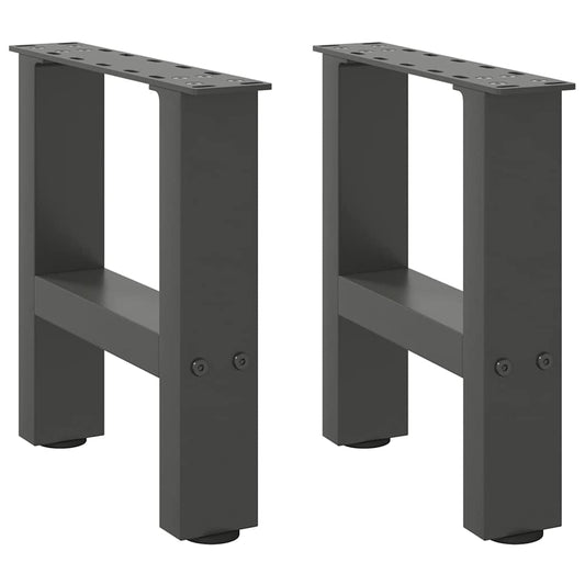 Coffee Table Legs Anthracite 2 pcs 40x(30-31) cm Steel Coffee Table Legs Anthracite 2 pcs 40x(30-31) cm Steel