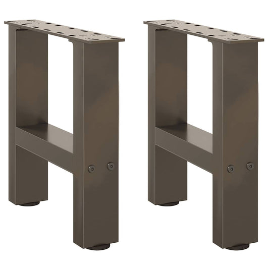 Coffee Table Legs Natural Steel 2 pcs 40x(30-31) cm Steel Coffee Table Legs Natural Steel 2 pcs 40x(30-31) cm Steel