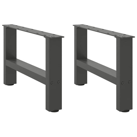 Coffee Table Legs Anthracite 2 pcs 50x(30-31) cm Steel Coffee Table Legs Anthracite 2 pcs 50x(30-31) cm Steel
