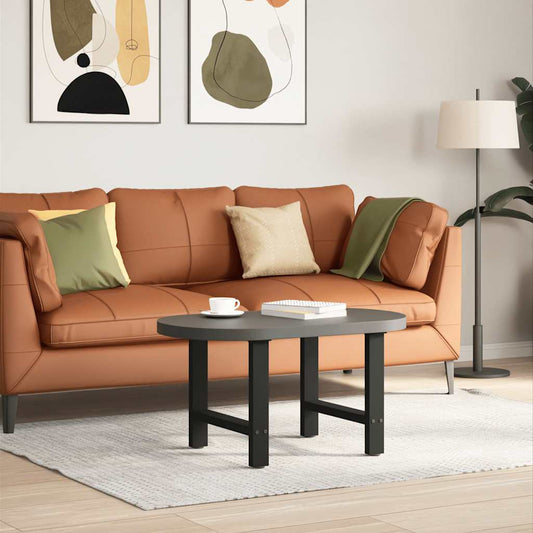 Coffee Table Legs Black 2 pcs 60x(42-43) cm Steel Coffee Table Legs Black 2 pcs 60x(42-43) cm Steel