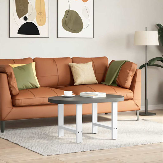 Coffee Table Legs White 2 pcs 60x(42-43) cm Steel Coffee Table Legs White 2 pcs 60x(42-43) cm Steel